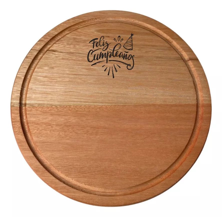 Tablas Personalizadas Redondas 28 Cm Diametro - Imprenta Bascans - Impresión de Calidad a Medida desde 1952