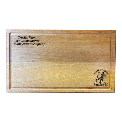 Tabla Asado 30x50 Cm Grande + Grabado Láser Personalizado - Imprenta Bascans - Impresión de Calidad a Medida desde 1952