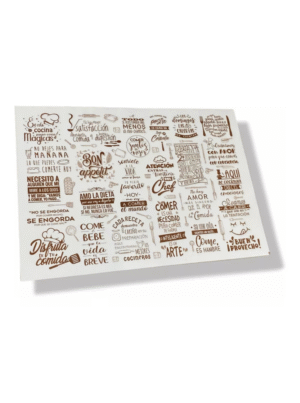 manteles individuales descartables