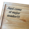 Tabla Grabada 30x50