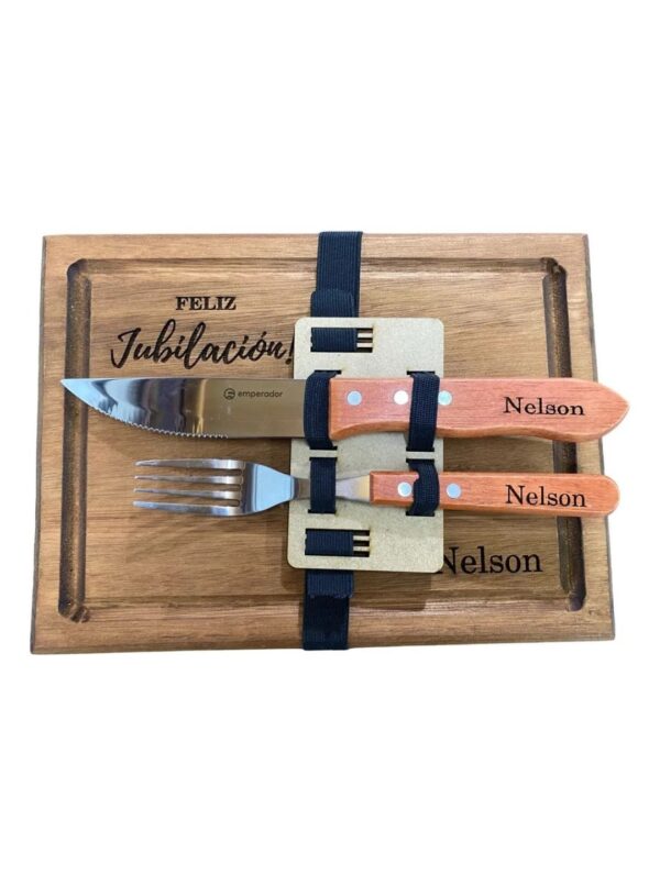 Tabla con cubiertos 20x30