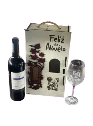 Pack de vino y 1 copa