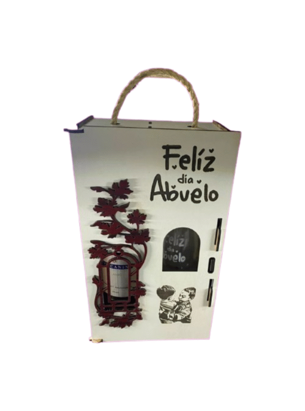 pack de vino y 1 copa (2) Pack de vino y 1 copa