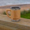 Taza cafetera bambú 450