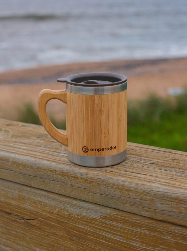 taza 4 Taza cafetera bambú 450