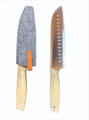 Cuchillo Santoku emperador (2) Cuchillo Santoku con grabado laser