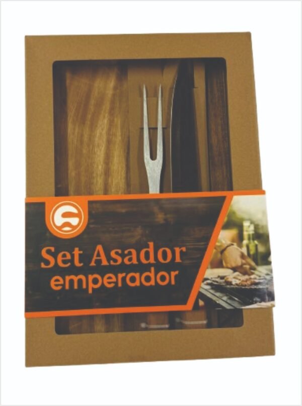 Set exclusivo emperador | Tabla y cubiertos largos